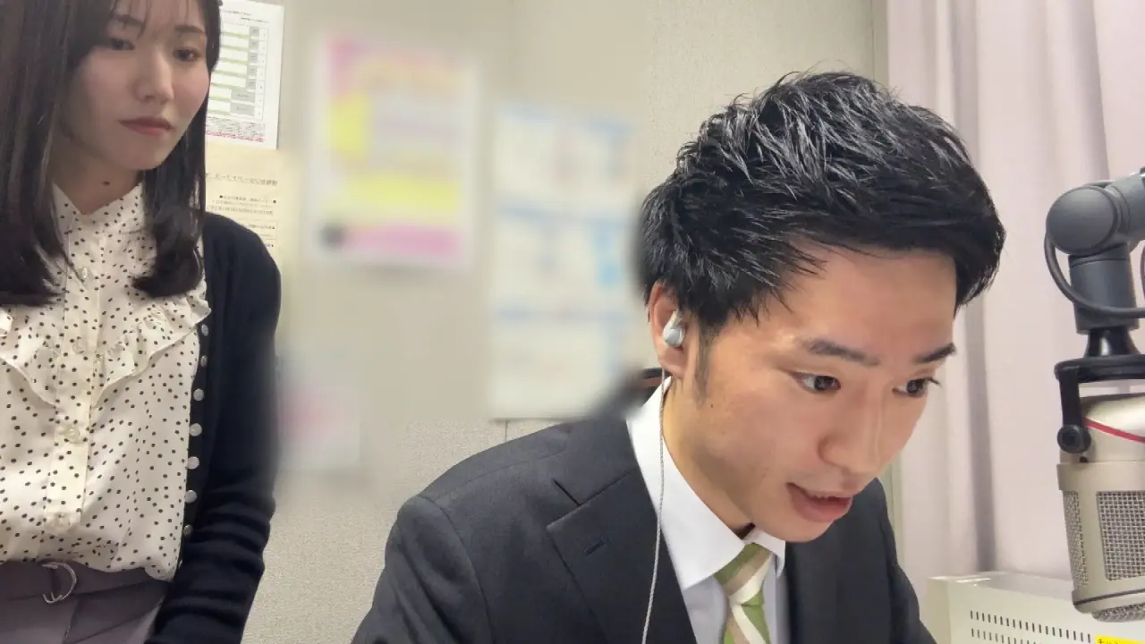 見守られながら、本番中！