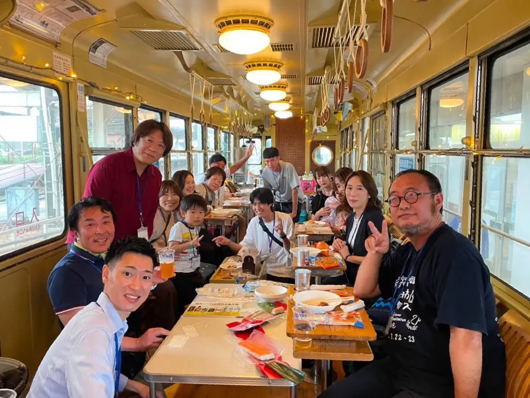 車内で記念撮影！
幸せ空間でした！