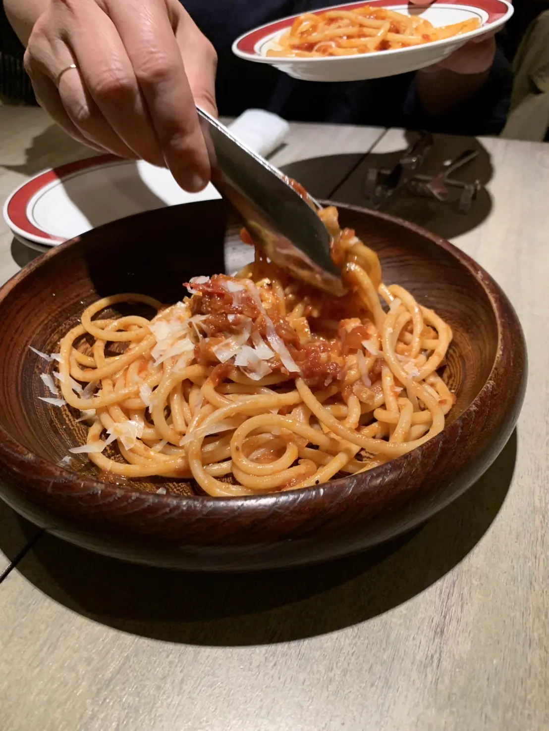 おいしいイタリアンをいただきました
