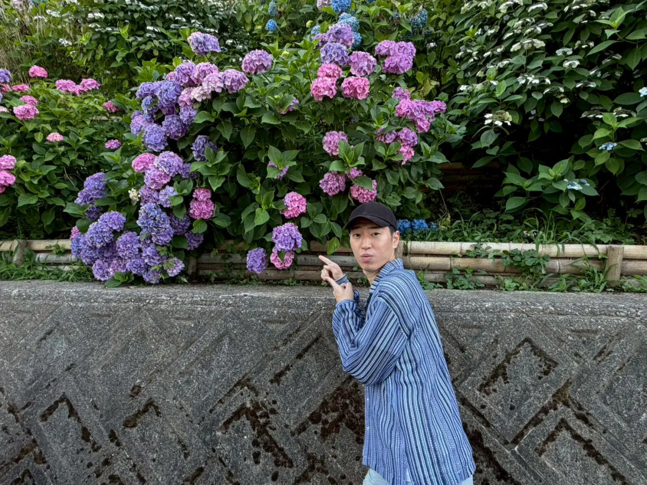 ややふざけた写真も撮りました（笑）
