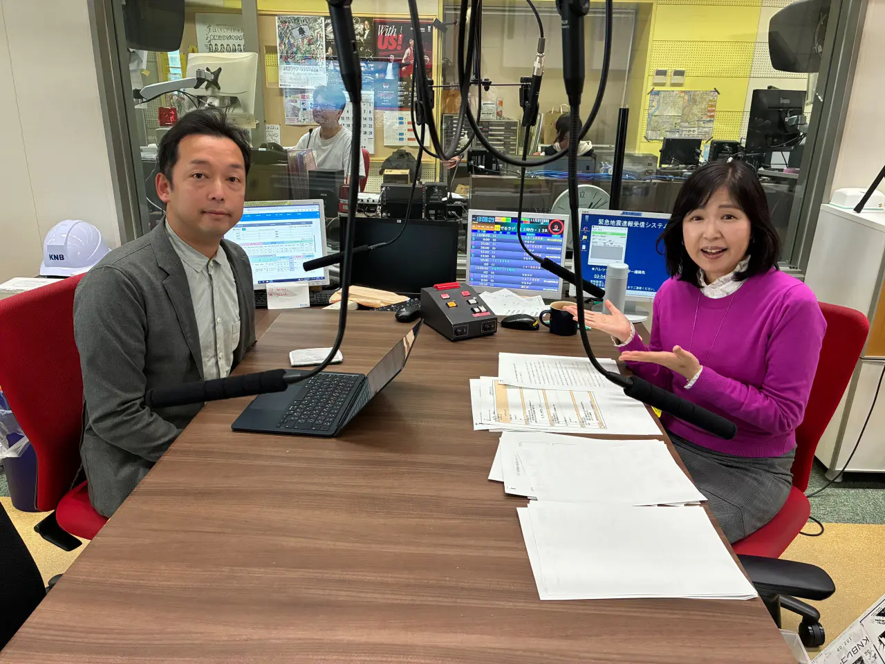 建築で幸せを感じてもらいたいとVSIONを語る大菅さん