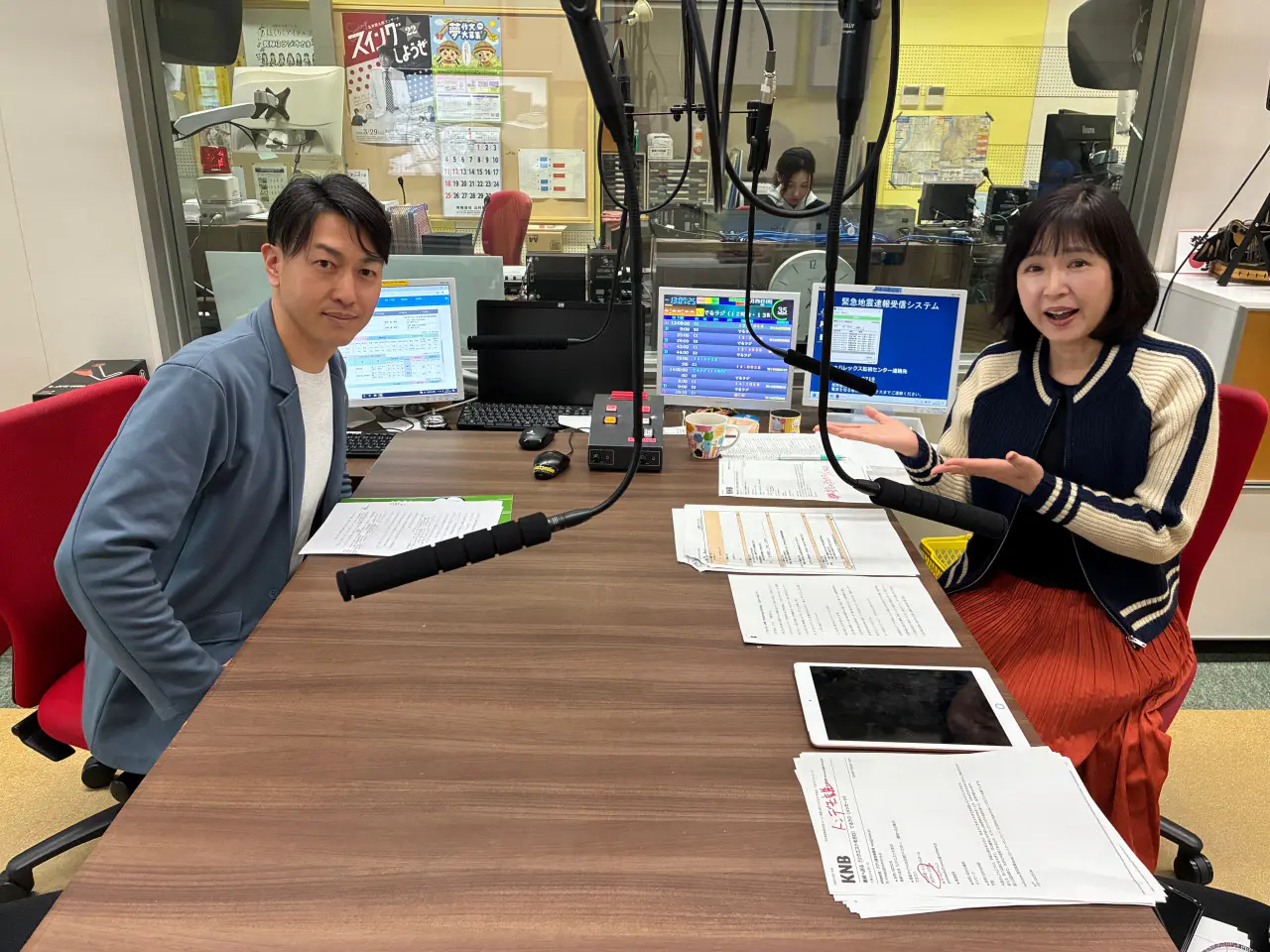 5時間耐久ラジオのカターレコーナーでもサッカーの魅力を語っている堤さん