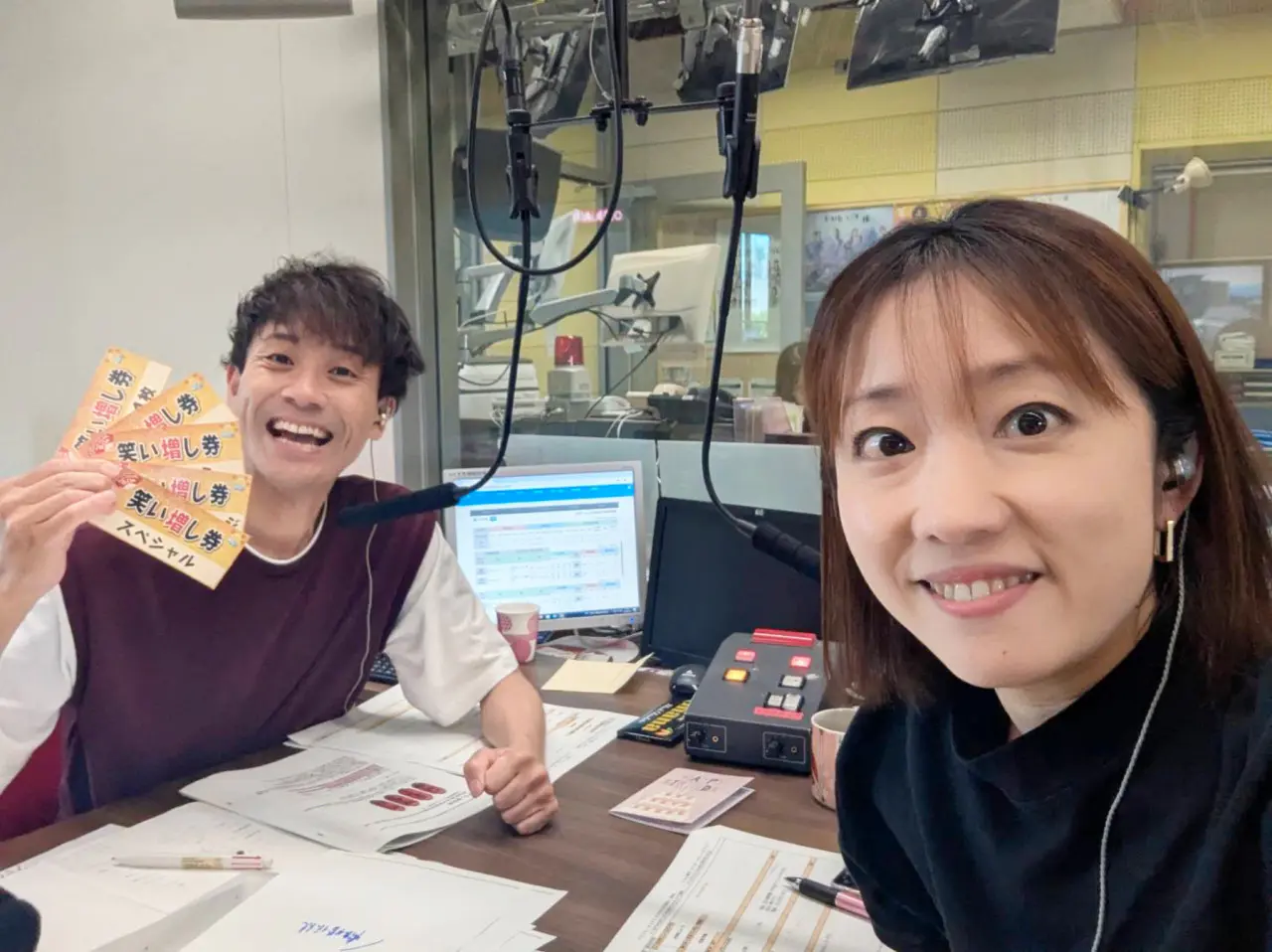 いつもの第3スタジオにて