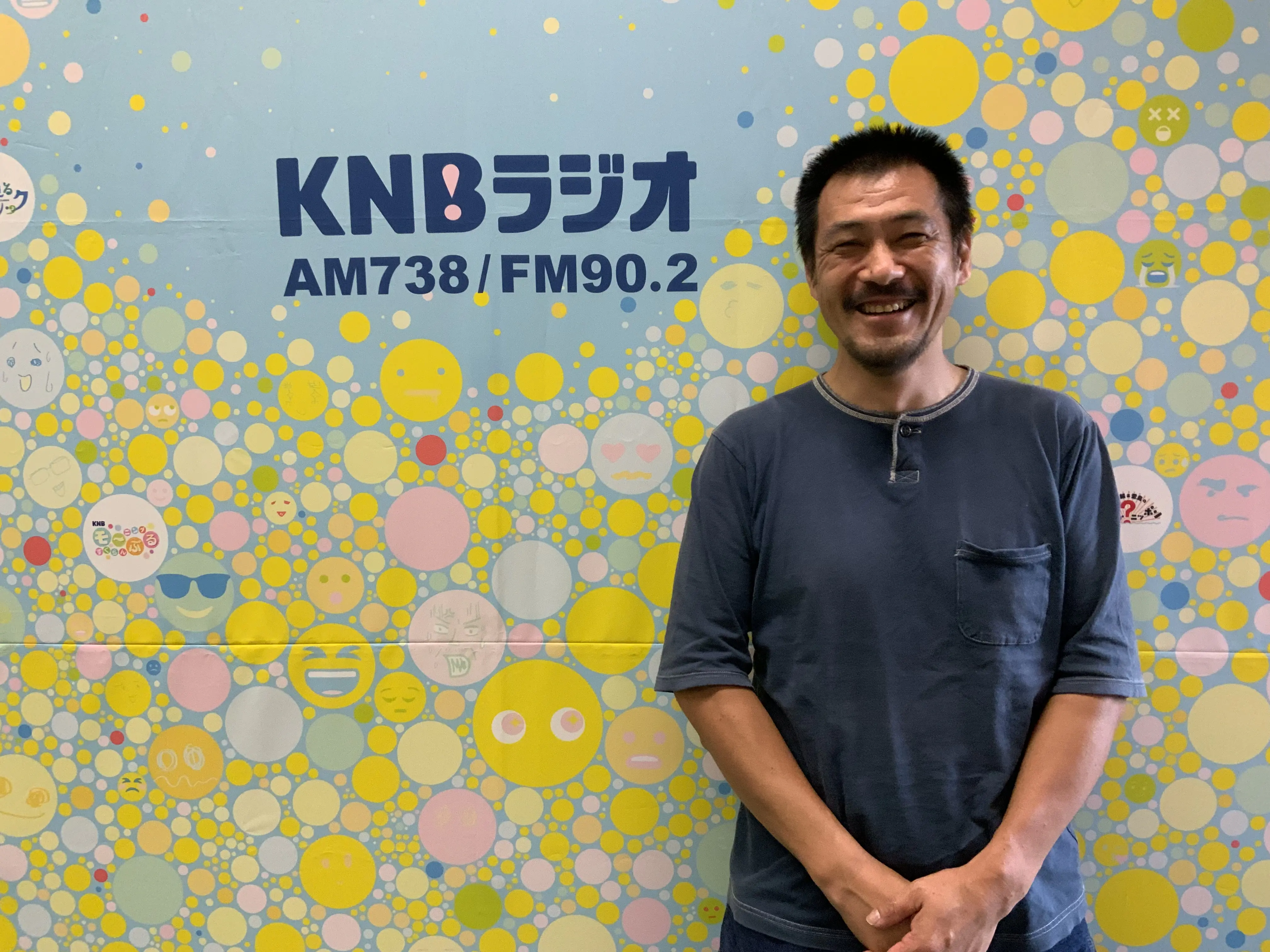 笑顔が素敵な柿谷さん