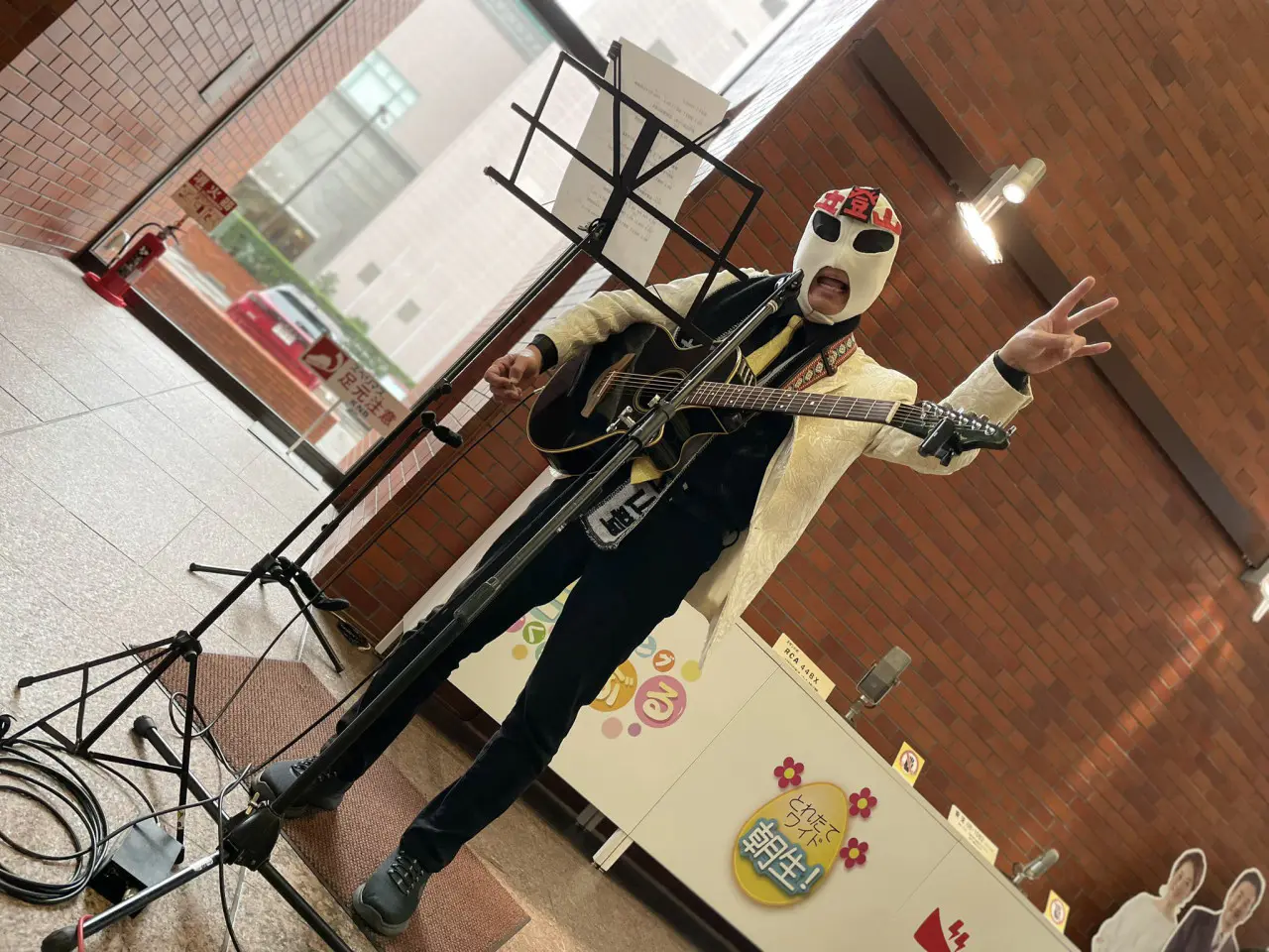 新人覆面演歌歌手・立山登