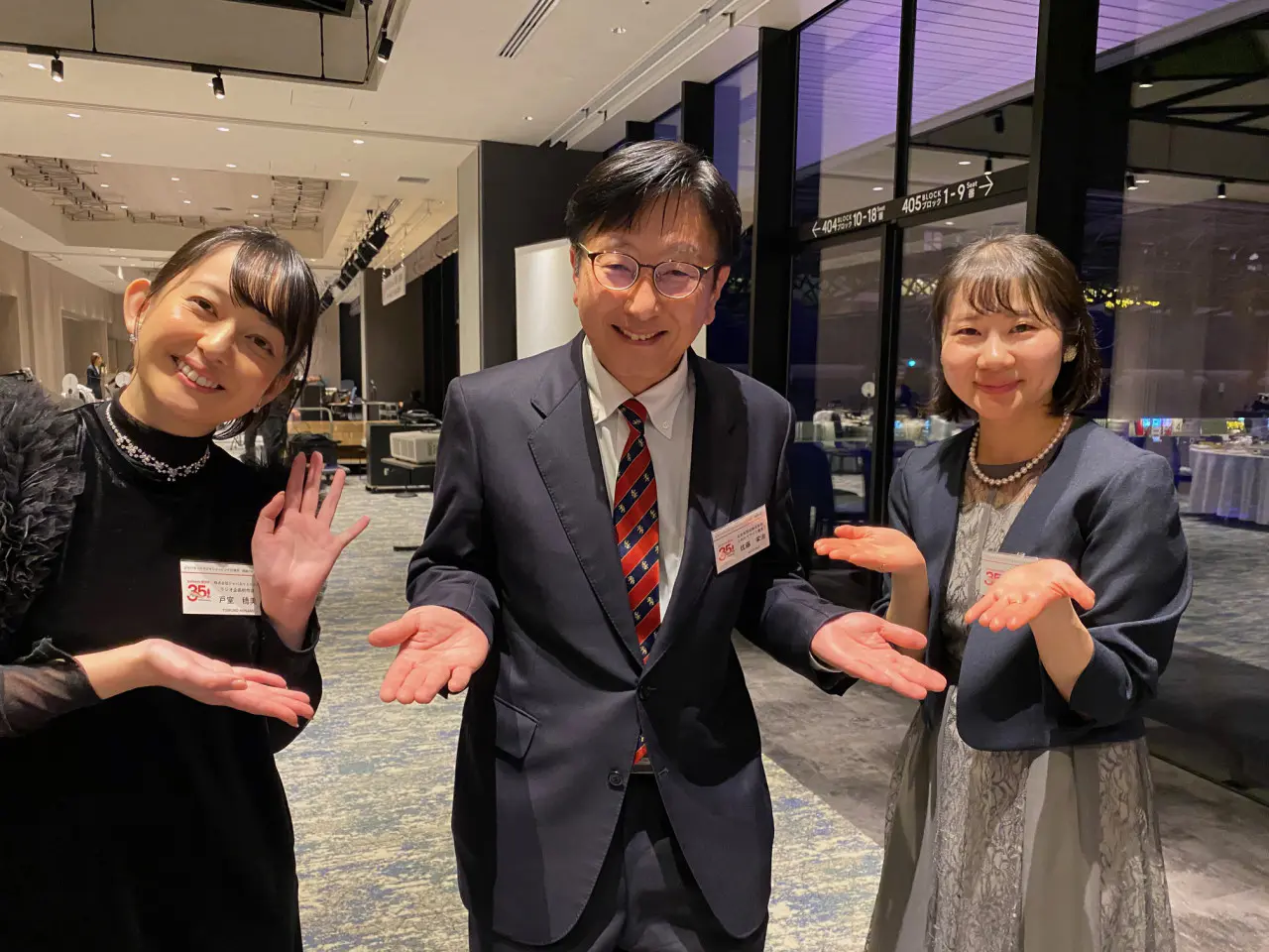 ジャパネットKNB担当の（左）戸室穂美さんと（右）関果鈴さん