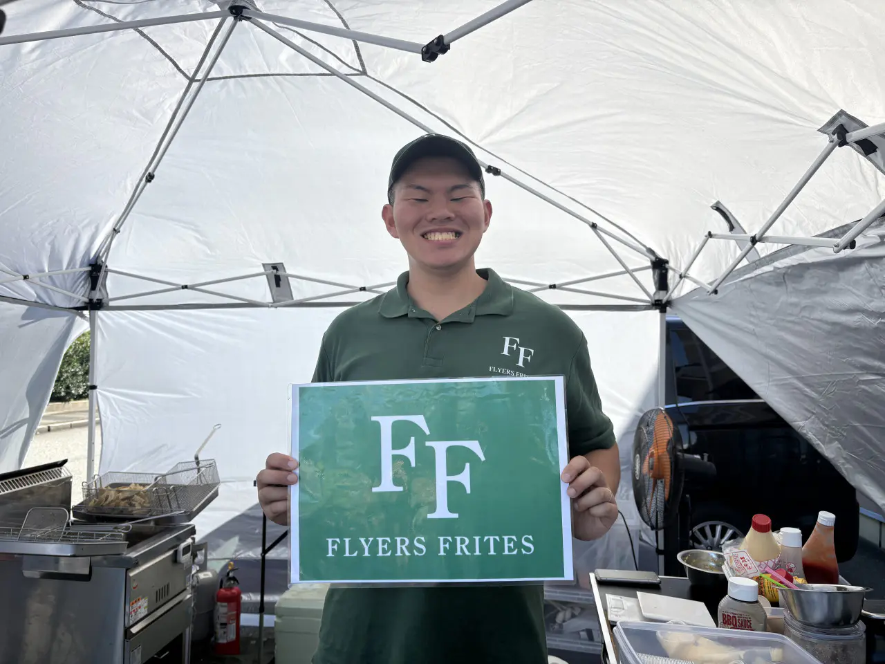 Flyers Fritesの若林さん
