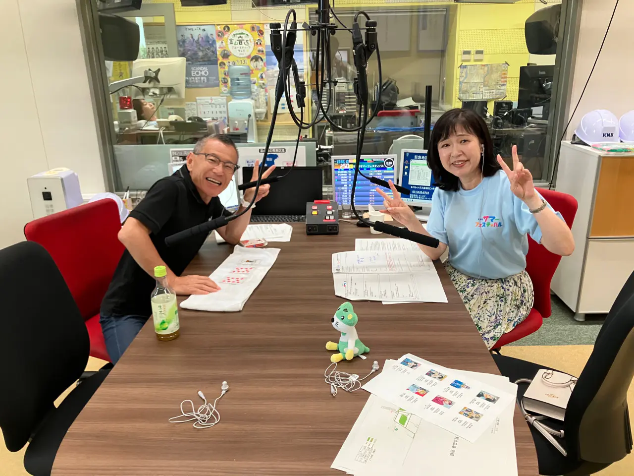 マジシャンのアレマー玉井さんも出演