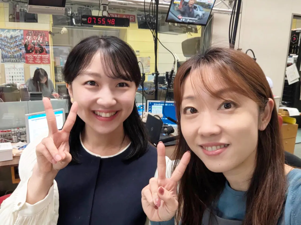柳川＆澤越コンビです！
