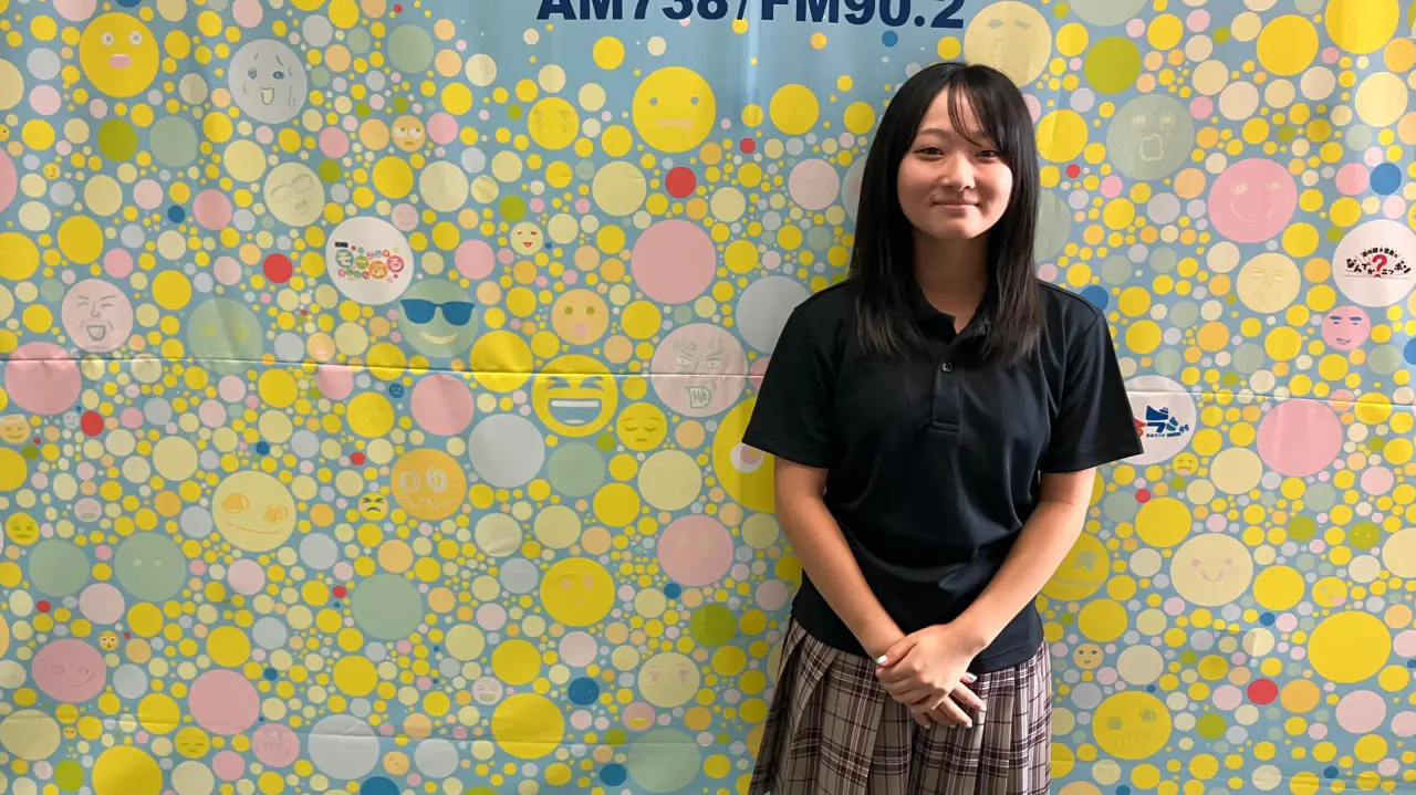 未来高校富山1年 女子ゴルフ部　杉崎希歩さん