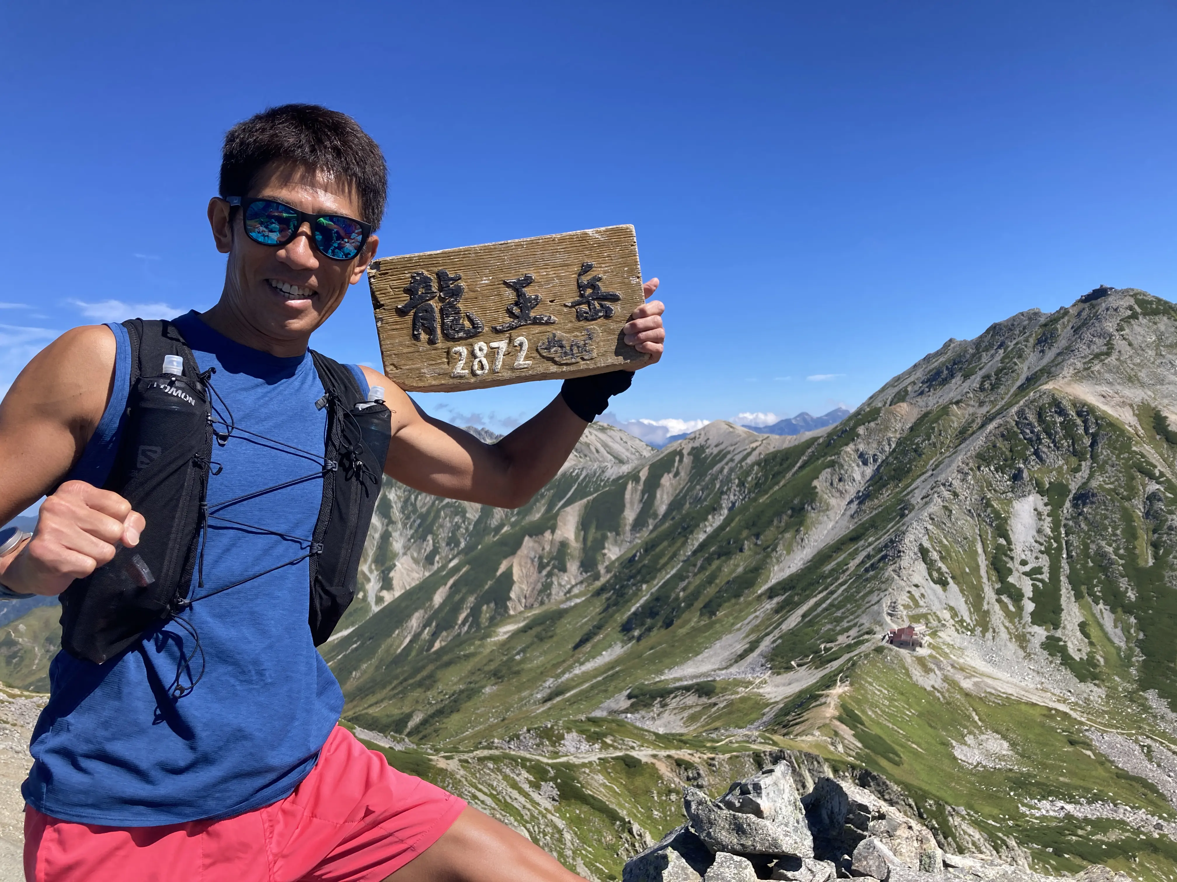 大会1週間後の登山
