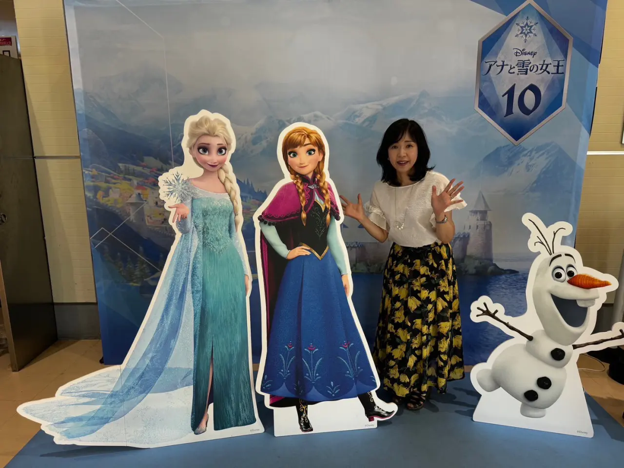 アナ雪のフォトスポット