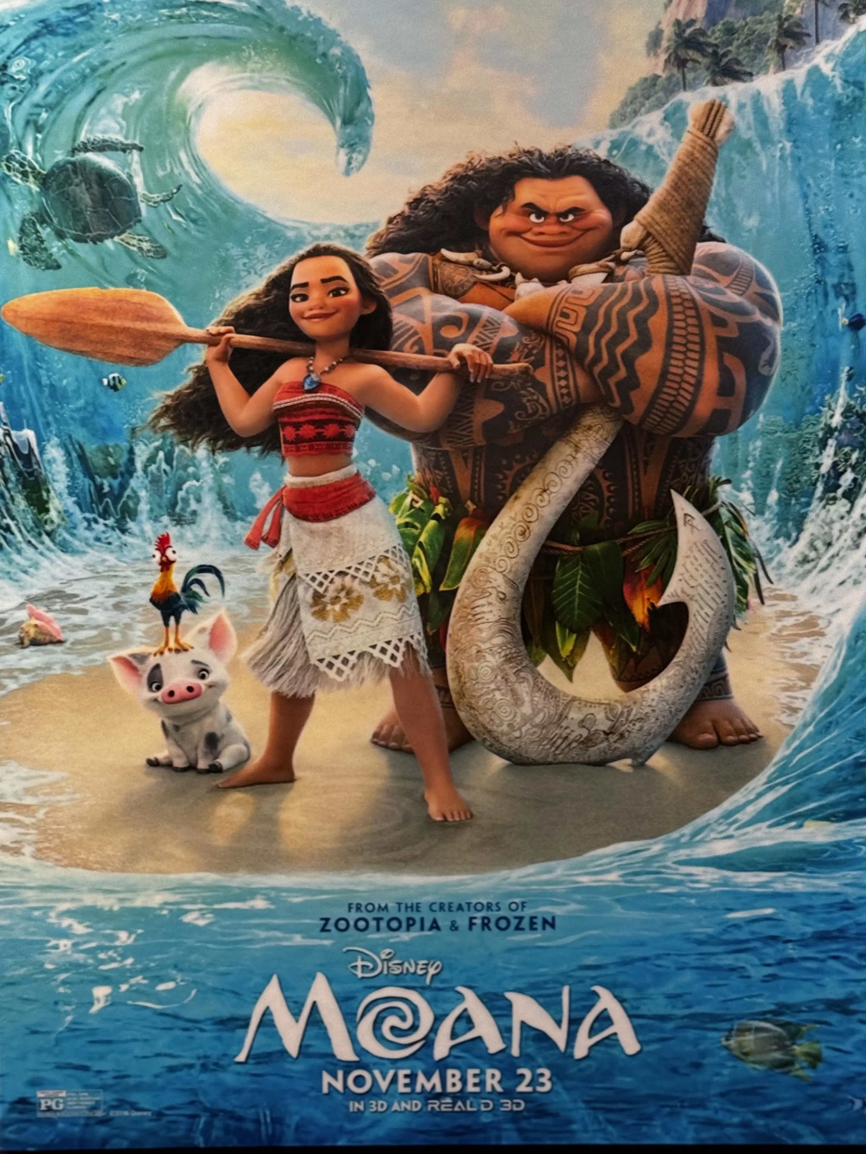 ディズニー長編アニメーション全62作品のアメリカ版ポスターを展示