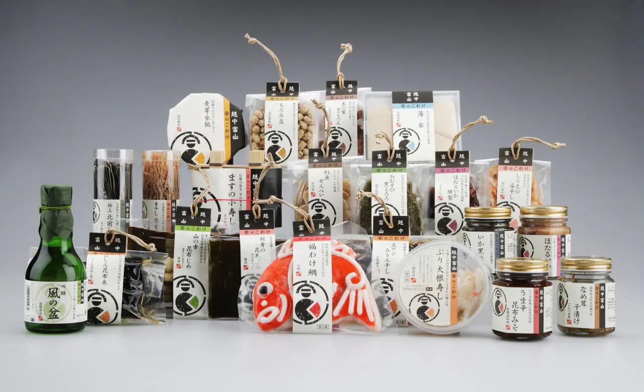 「富山のおいしい幸せをおすそわけ」という思いを込めて開発した商品