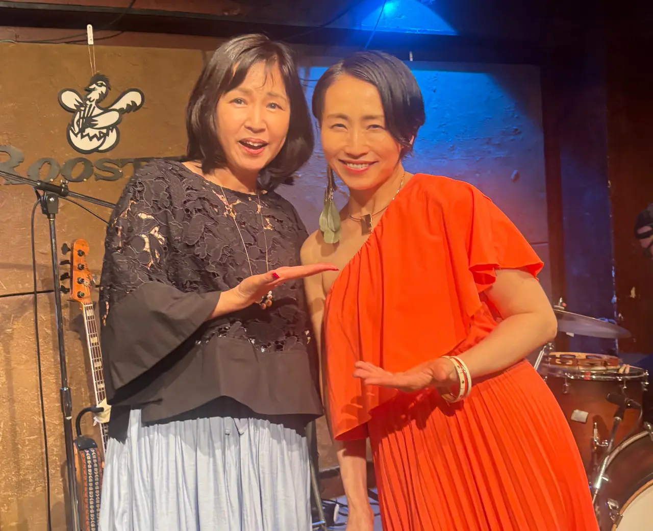 布上智子さんと（荻窪ルースターにて）