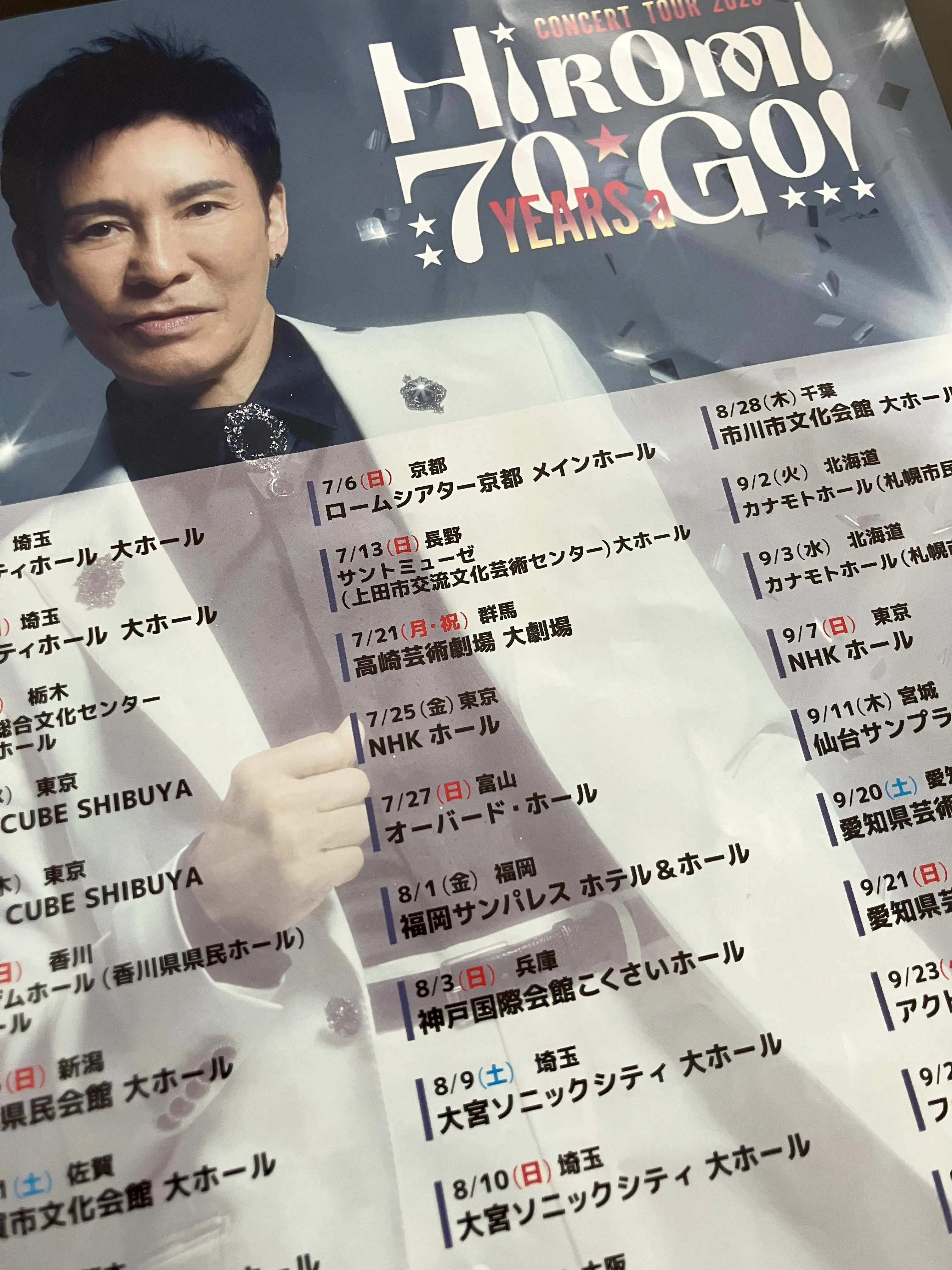 サマフェスでパワー充電！郷ひろみさんでフルチャージ！！｜上野 透