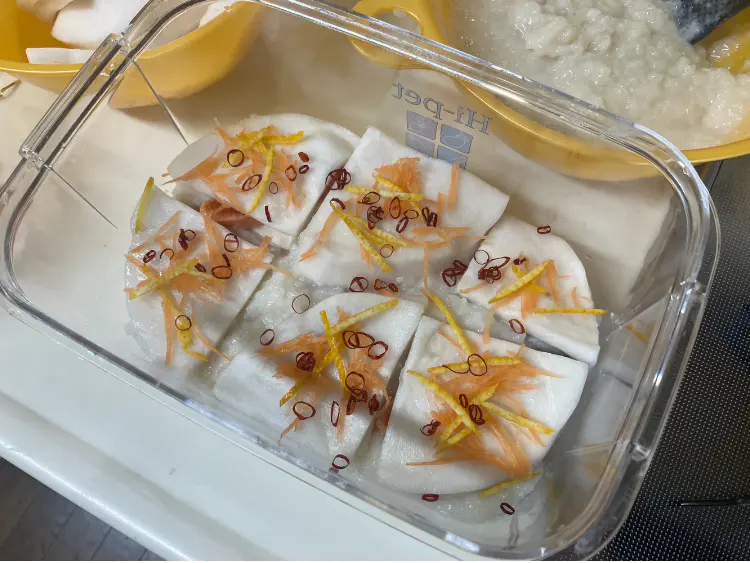本漬けの工程