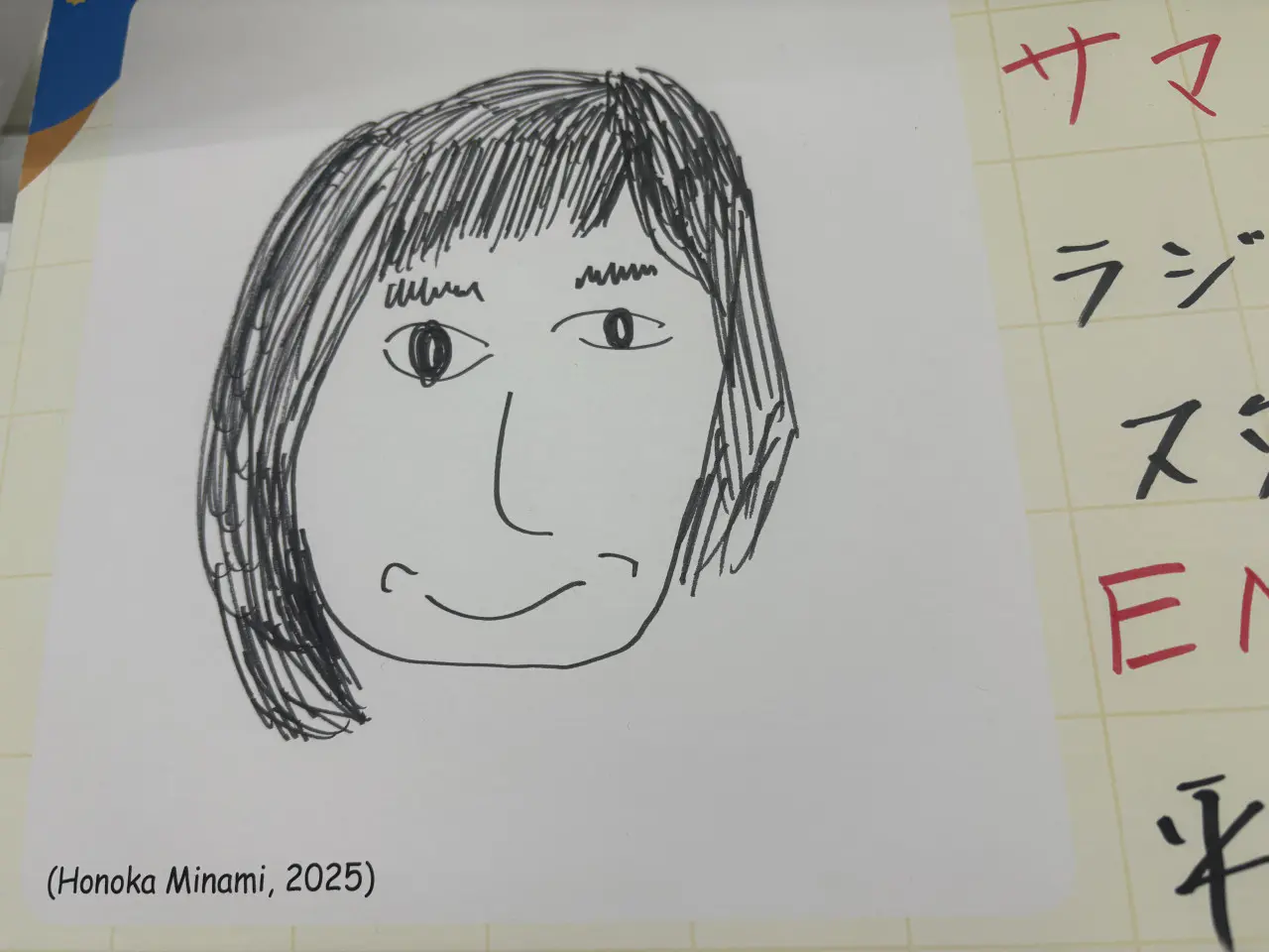 私の顔のようです
