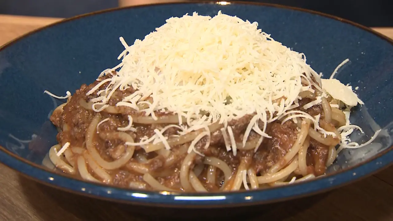 究極の黒毛和牛ボロネーゼ　セレクトランチ1648円＋330円（税込）
