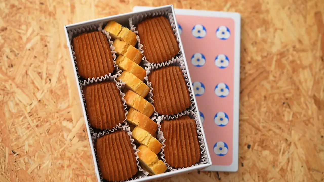 サクッ、ほろっ。数分で売り切れてしまう大人気のチーズクッキー