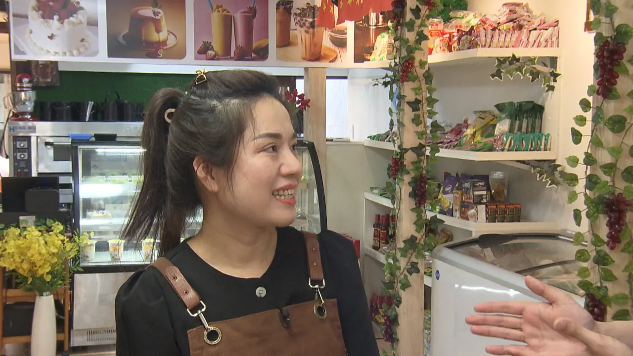 店主　ティエンさん