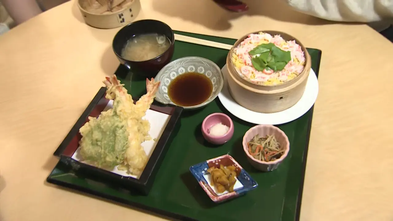 蟹わっぱ飯定食　1800円（税込）