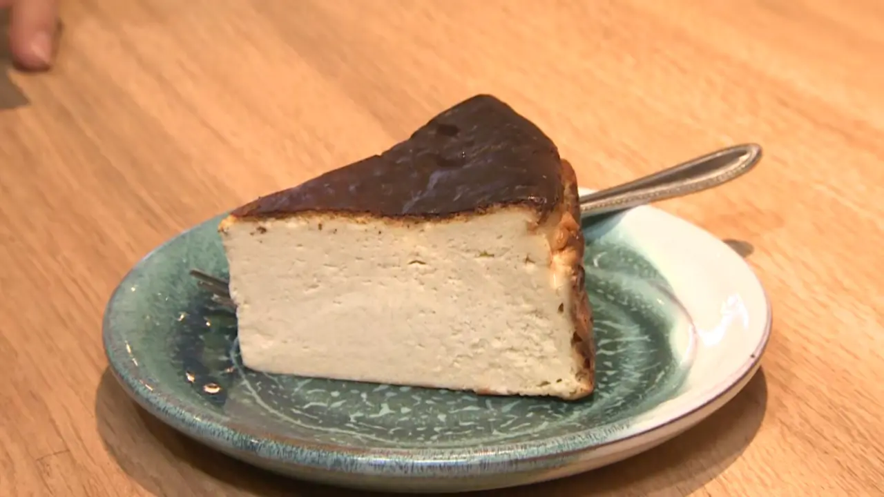 そばバスクチーズケーキ