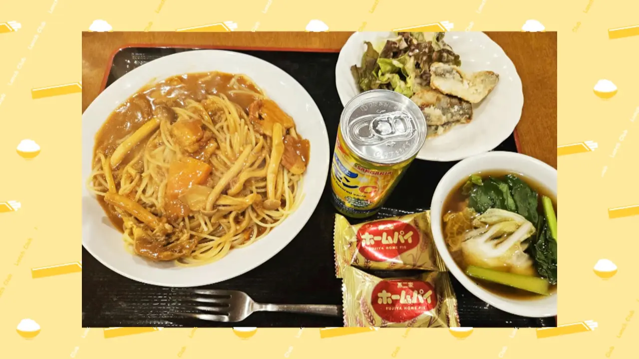 子供食堂メニュー マスターきまぐれメニュー　小中学生・250円