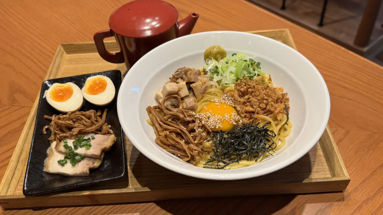 塩まぜそば(全部のせ）　1190円