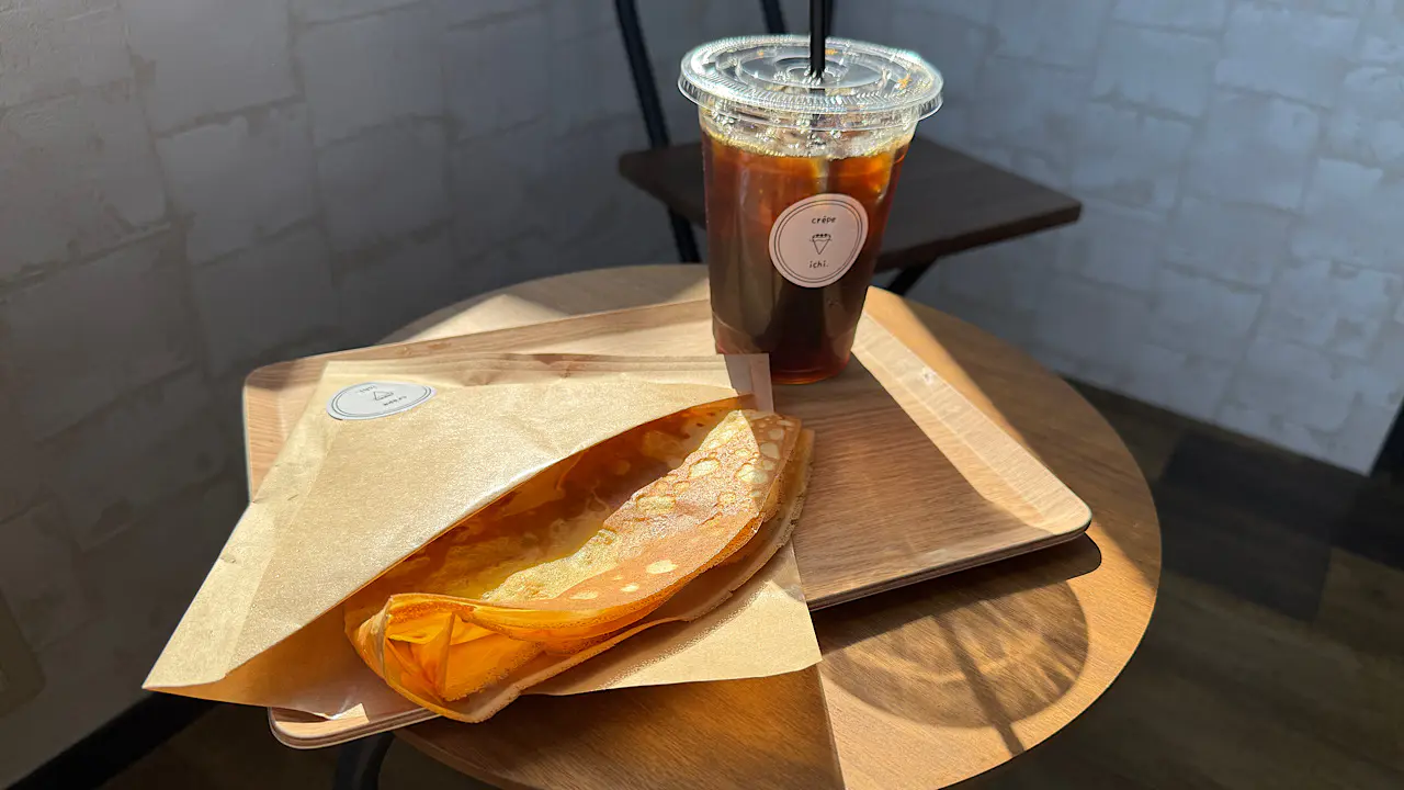 シュガーバター＆ichiコーヒー（M）　セットで550円