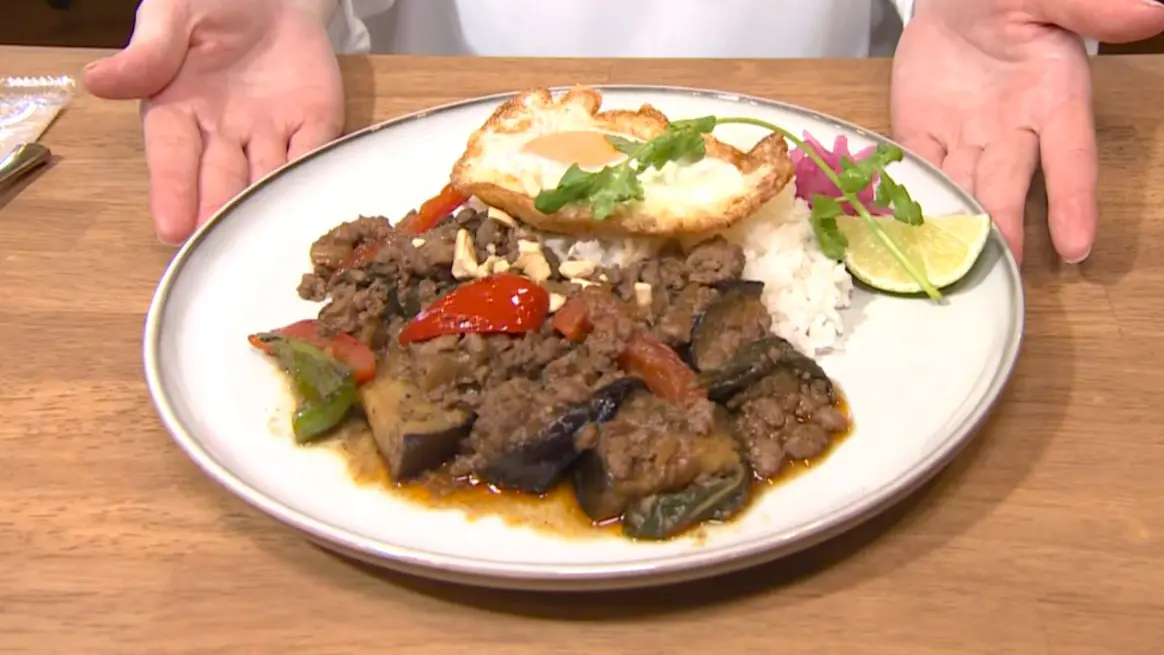 牛肉のガパオライス　1500円（税込）