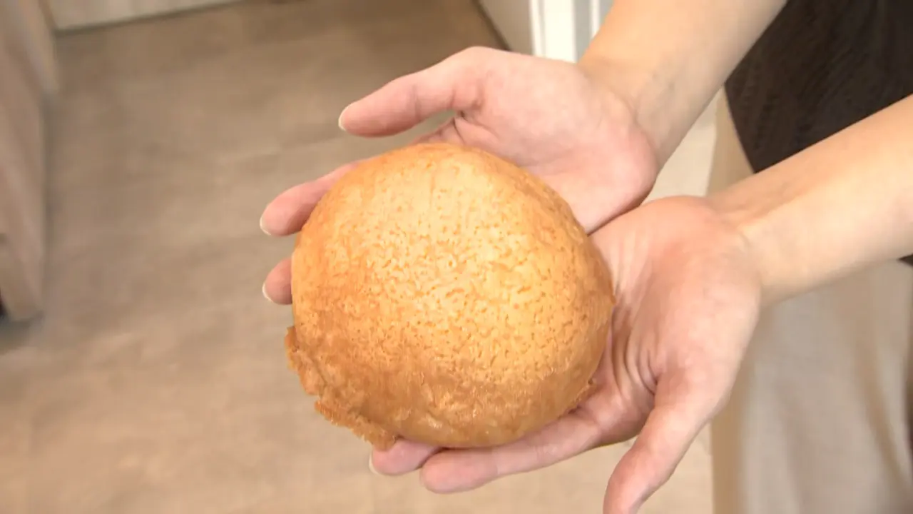 大きなメロンパン　220円（税込）