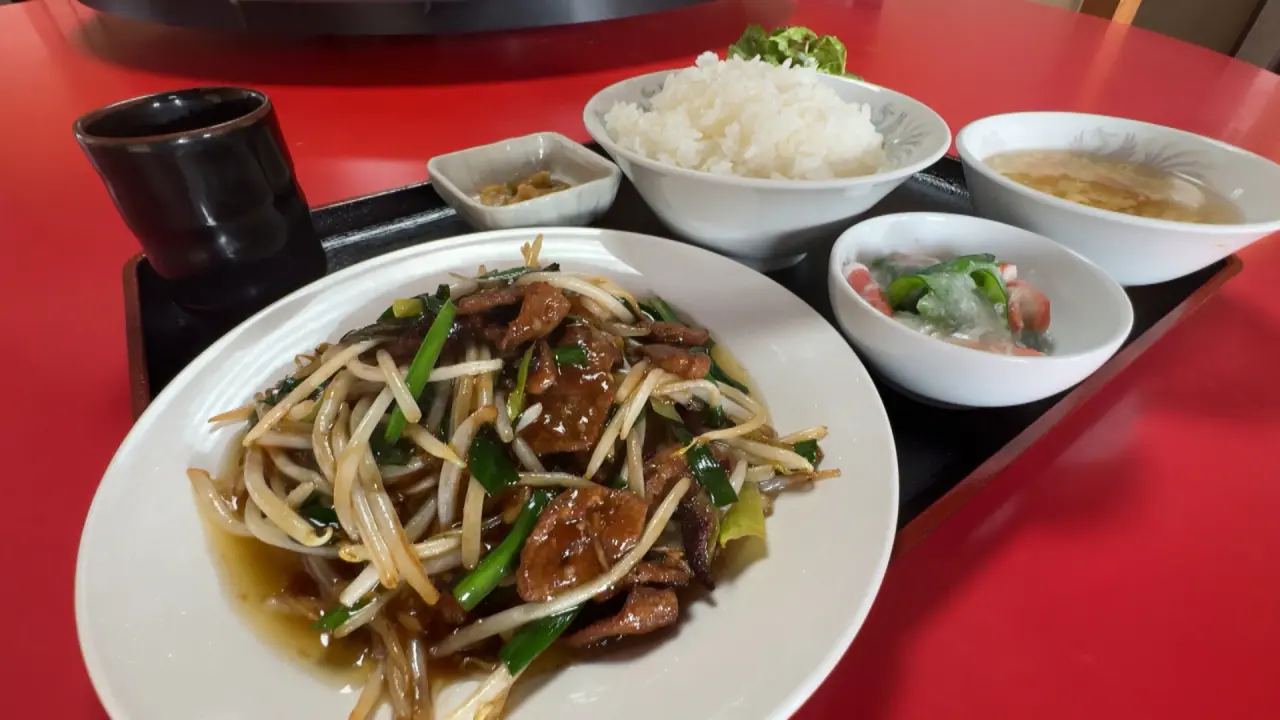 【ランチ】ニラレバ炒め　1080円　