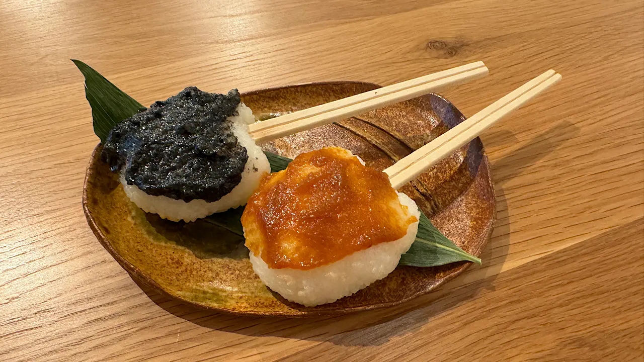 みそかんぱ　1本250円（ランチセットでも注文可）