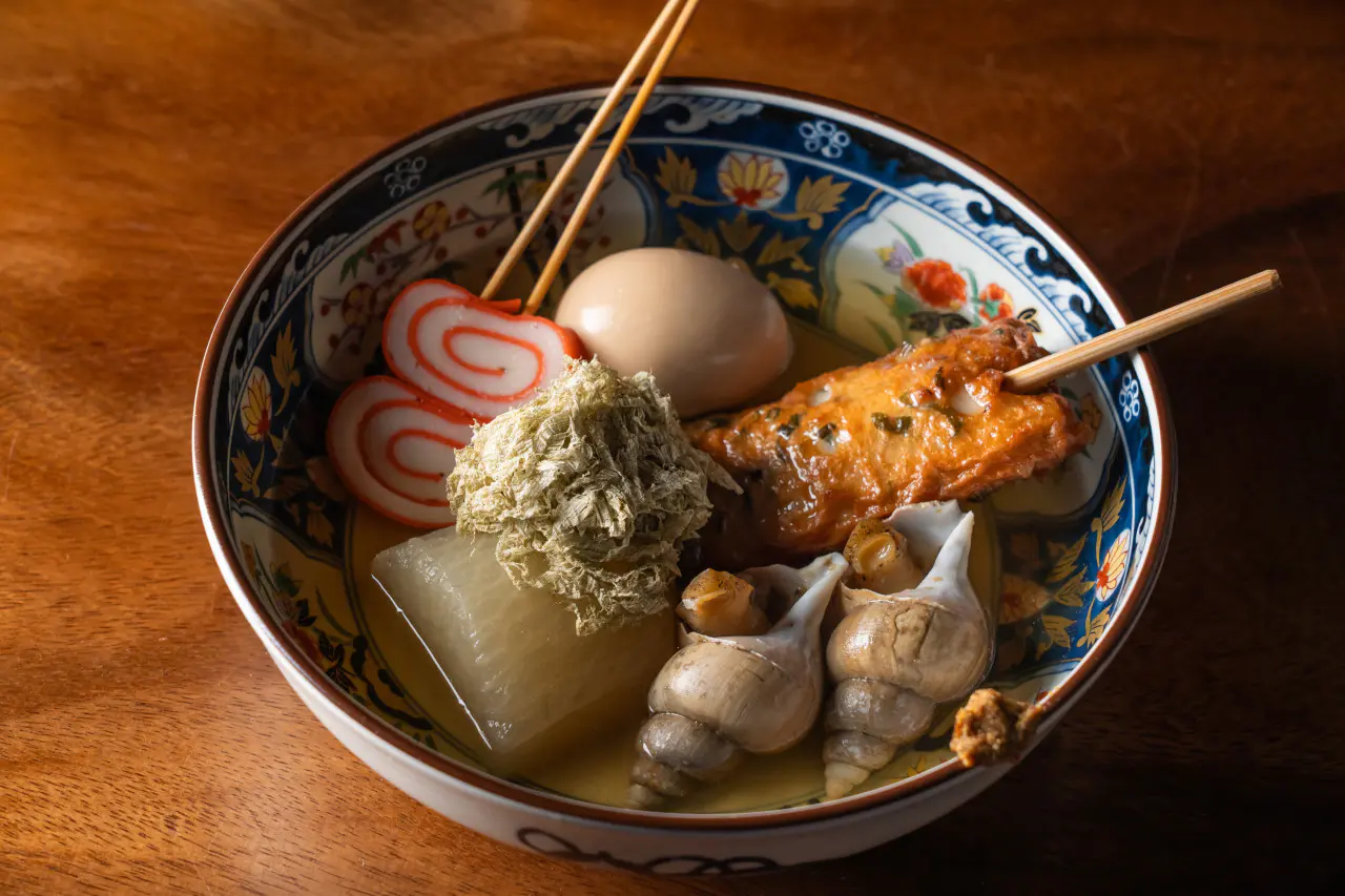 おでん盛り合わせ　1680円（税込）