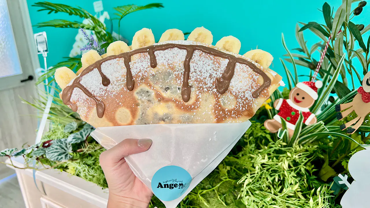バリバリBIGクレープ チョコバナナ　1500円