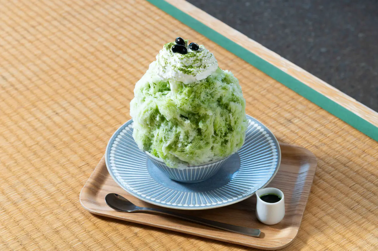 抹茶かき氷　1300円（税込）
