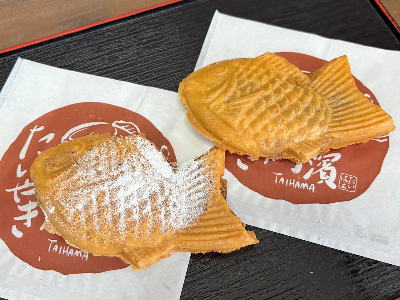 左）うふクリーム200円(税込）／右）小倉あん200円(税込）