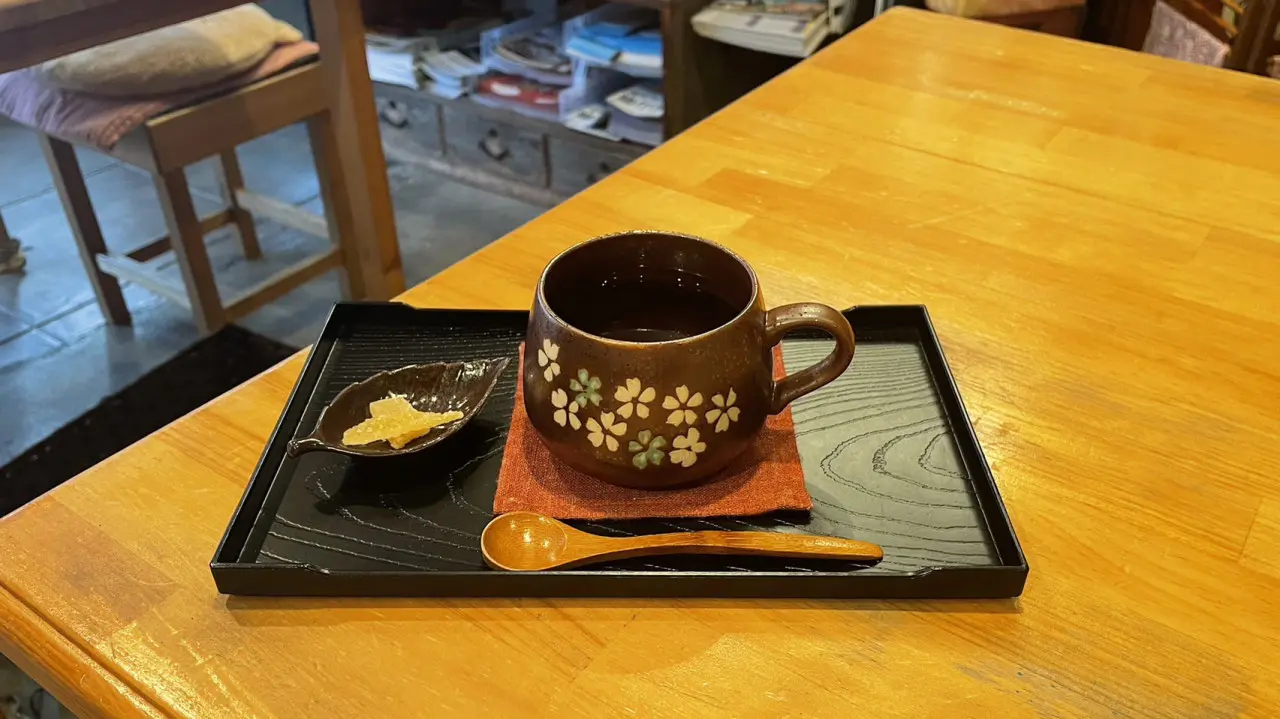 ホットジンジャーティー　500円