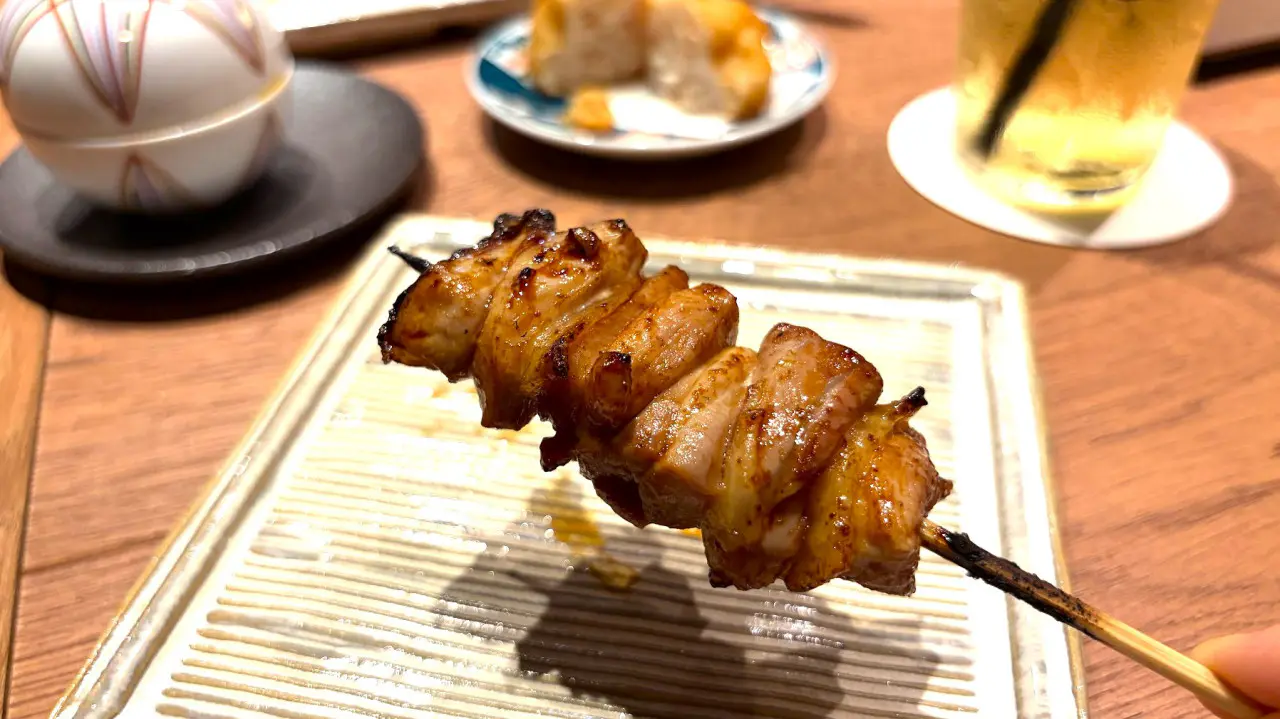 かしわ（タレ）　280円（単品価格）