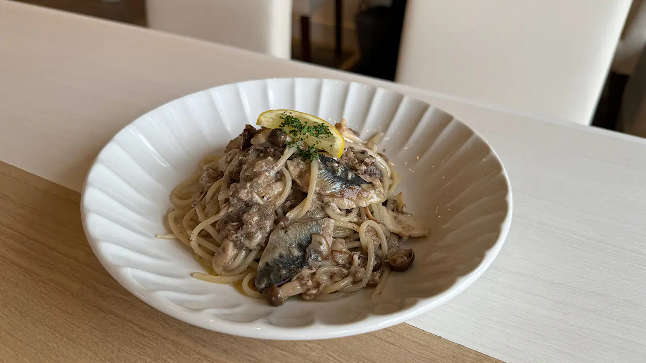 イワシのパスタ　1500円