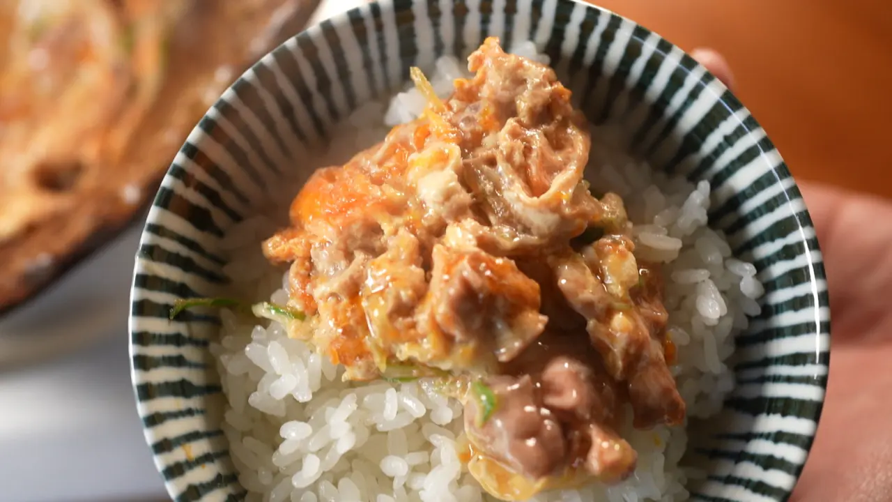 〆の親子丼　1人前1100円（税込）