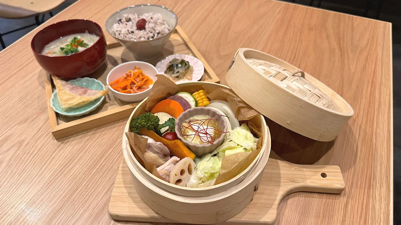 せいろ蒸し定食　1500円