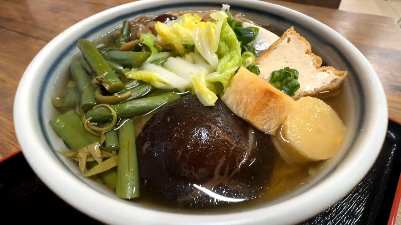 山菜にゅうめん　1100円（税込）
