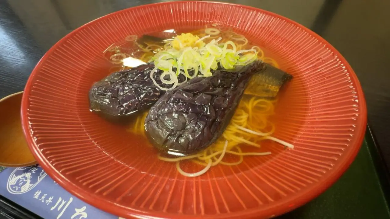 茄子の煮浸しとやわらかニシンの甘露煮　1280円（税込）