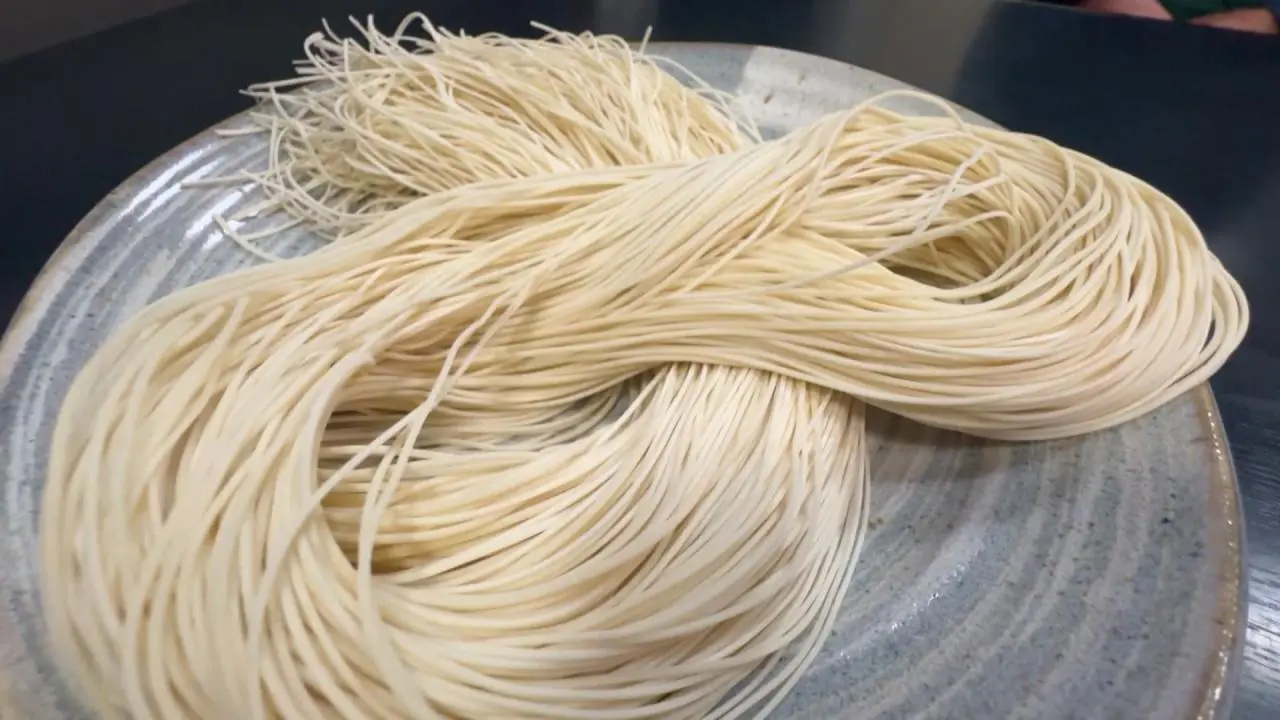 半生の大門素麺