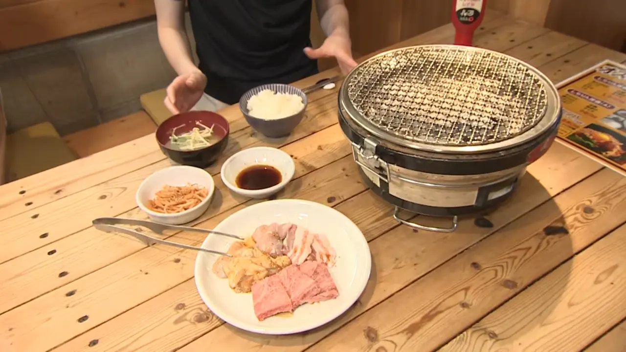しちりん定食A　980円（税込）　