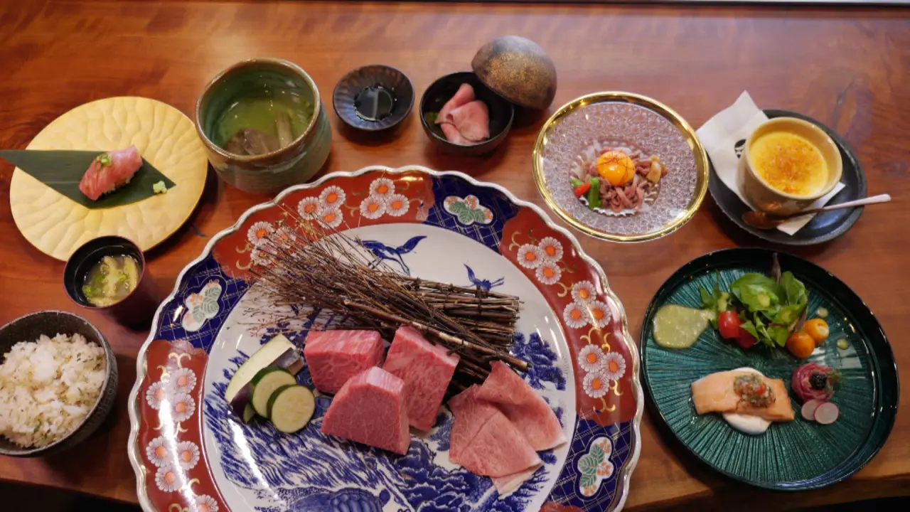 氷見牛鉄板コース　13200円（税込）　※ディナーのみ　