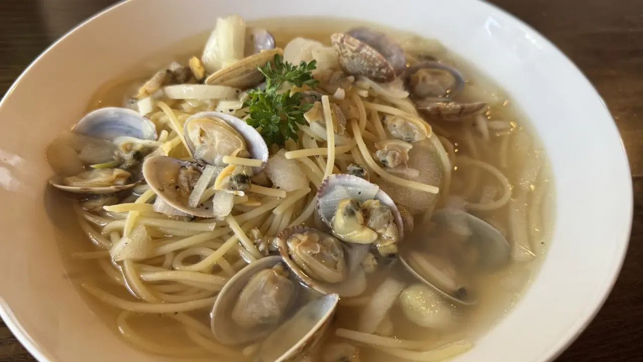 あさりのスープスパゲティ　700円