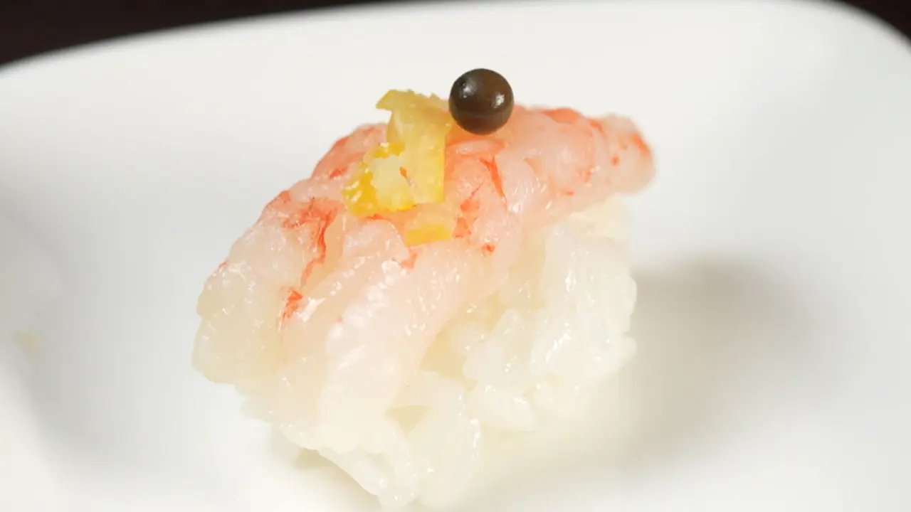 甘エビ×胡椒の塩漬け